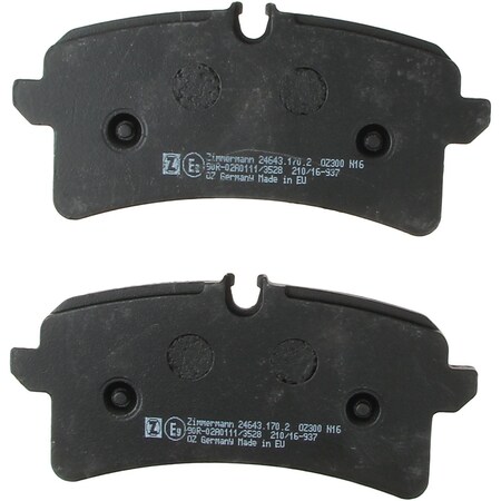 Zimmermann Brake Pad Set, 246431702 246431702